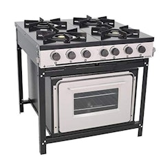 Fogão Bravo 4 Queimadores com Forno