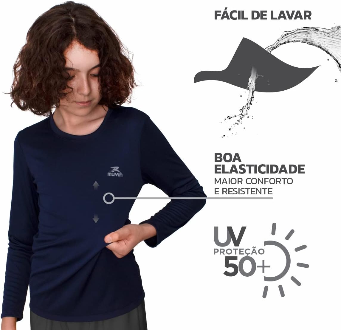 Camisa Manga Longa Dry Basic LS FPS 50 5
