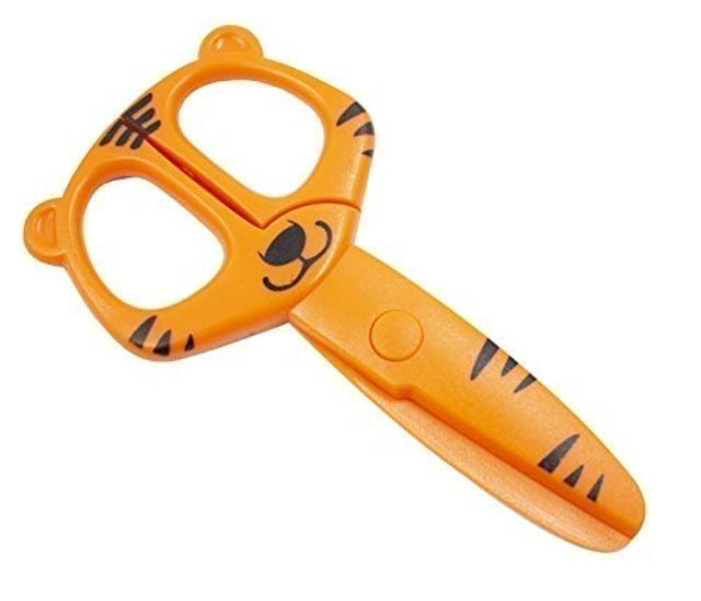 Tesoura Escolar Tigre Bee Unique 1