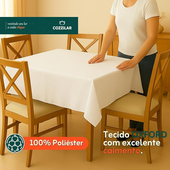Toalha de Mesa 4 Lugares Cozzilar 3