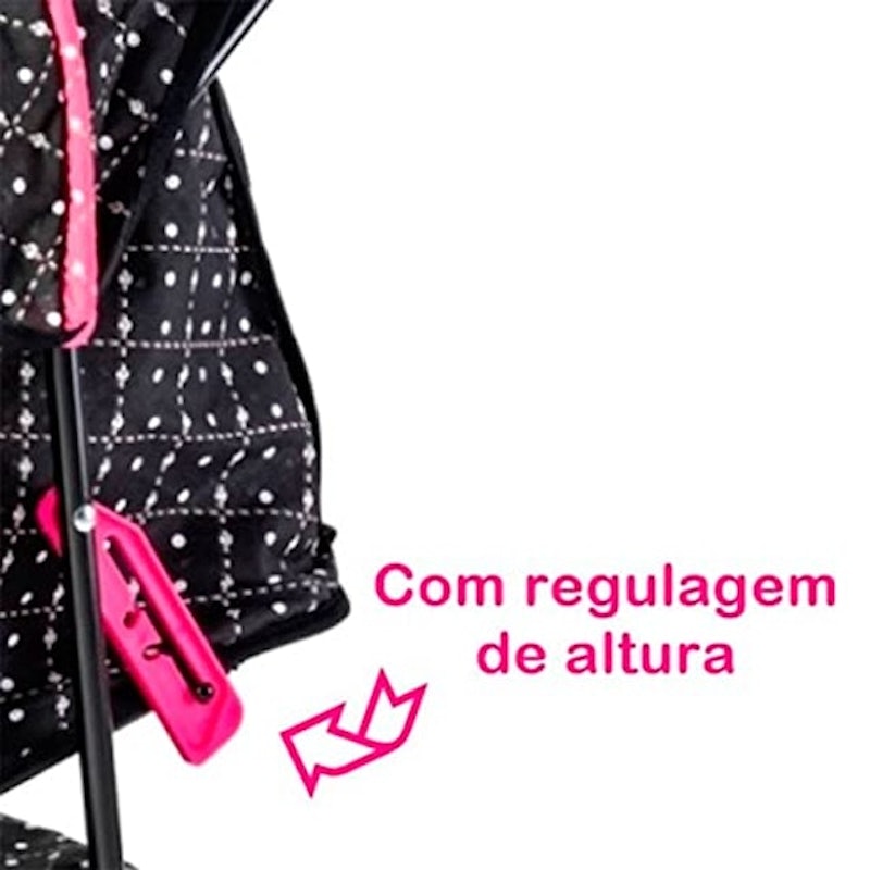 Carrinho de Boneca Reborn Milano 2