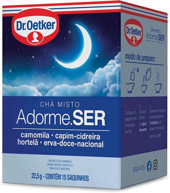 Chá Adorme.SER, Camomila, Capim-Cidreira, Hortelã e Erva-Doce-Nacional 1