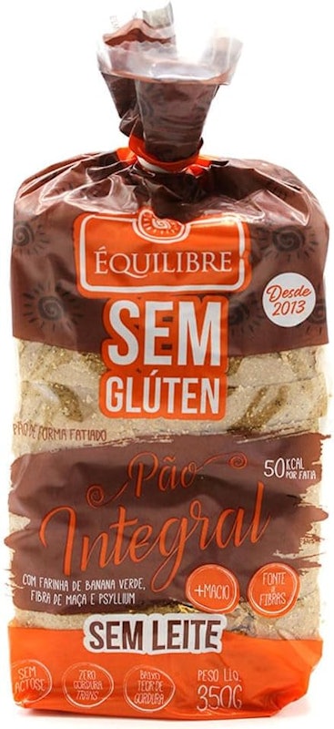 Pão de Forma Integral sem Glúten Équilibre 1