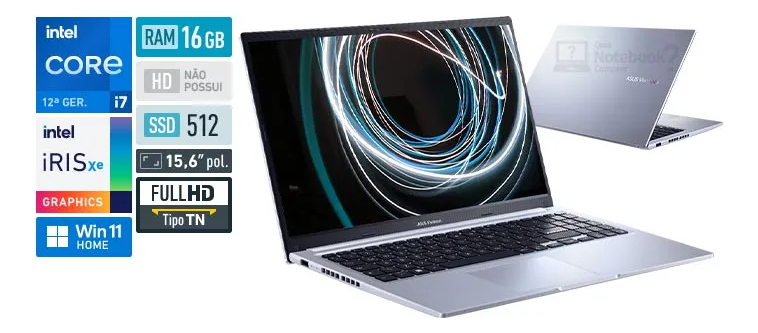 ASUS Vivobook 15 (X1502) Core i7 16 GB 512 GB 2