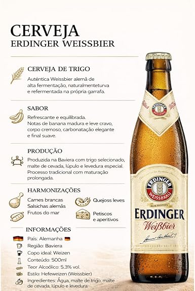 Cerveja Erdinger Weissbier 2
