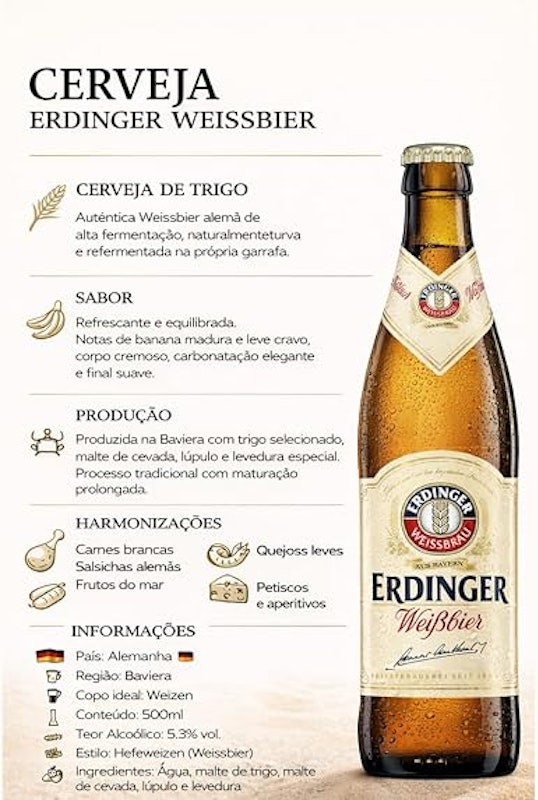 Cerveja Erdinger Weissbier 2