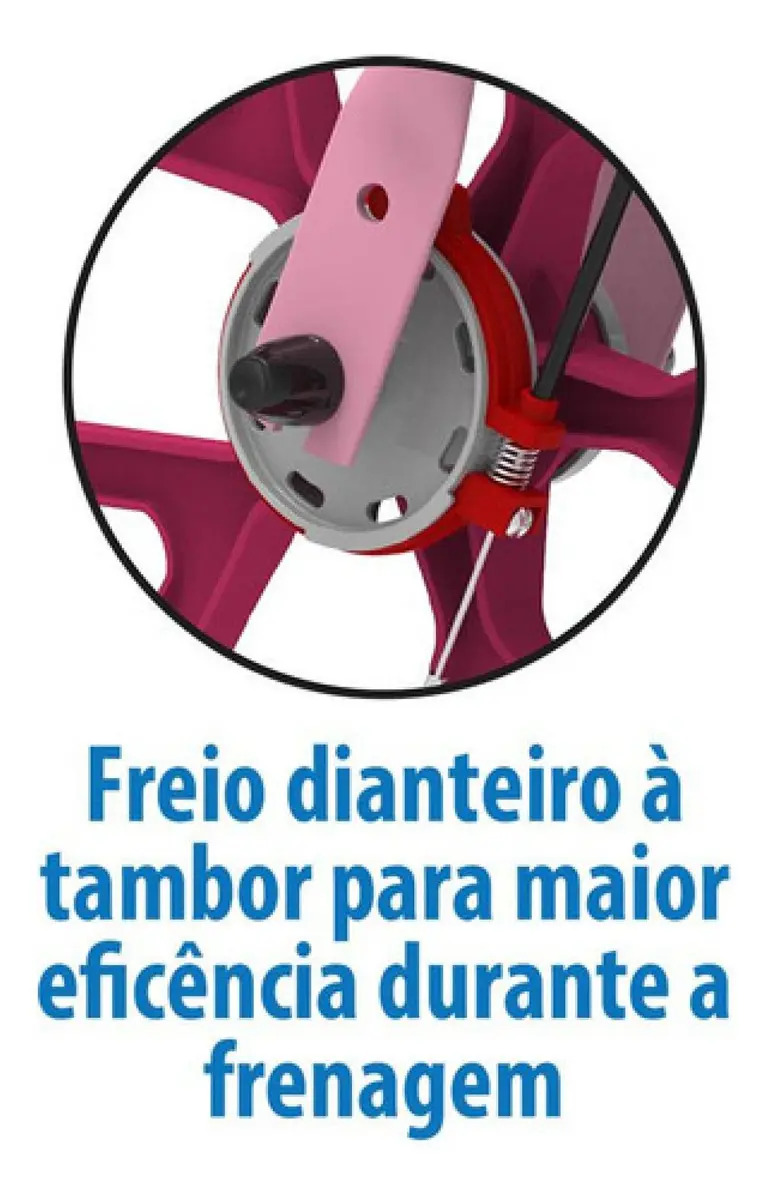 Bicicleta Aro 14 Bandeirante Unicórnio 3