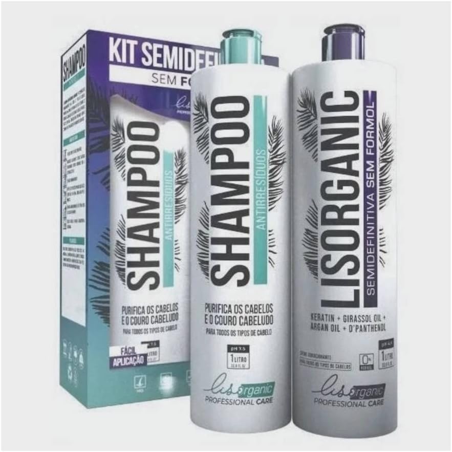 Kit Semi Definitiva Lisorganic sem Formol 2