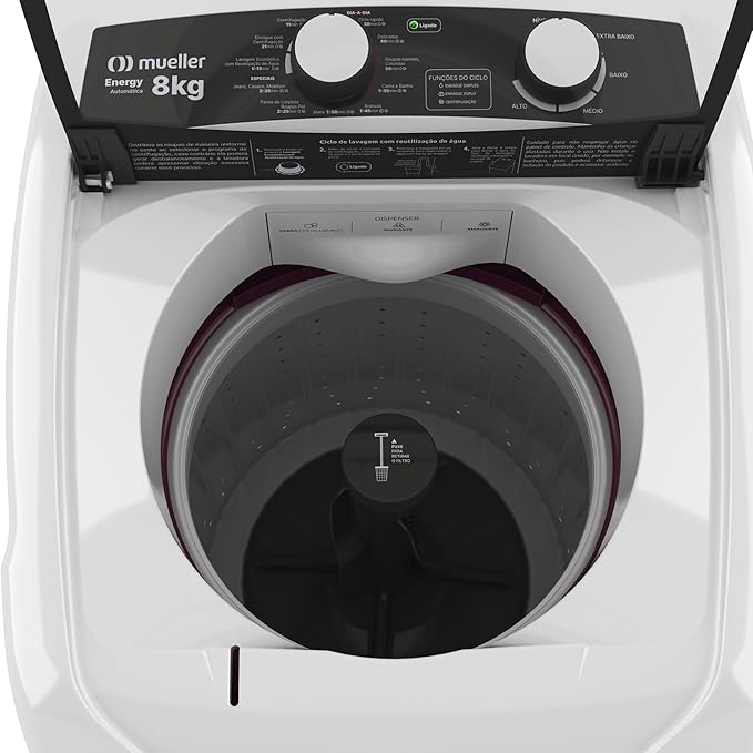 Máquina de Lavar Automática Energy 8 kg  3