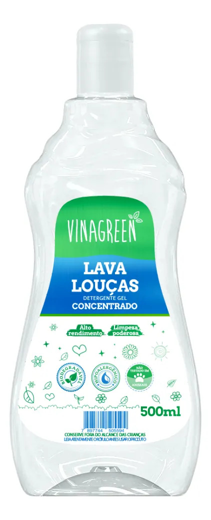 Detergente Gel Concentrado Vinagreen 1