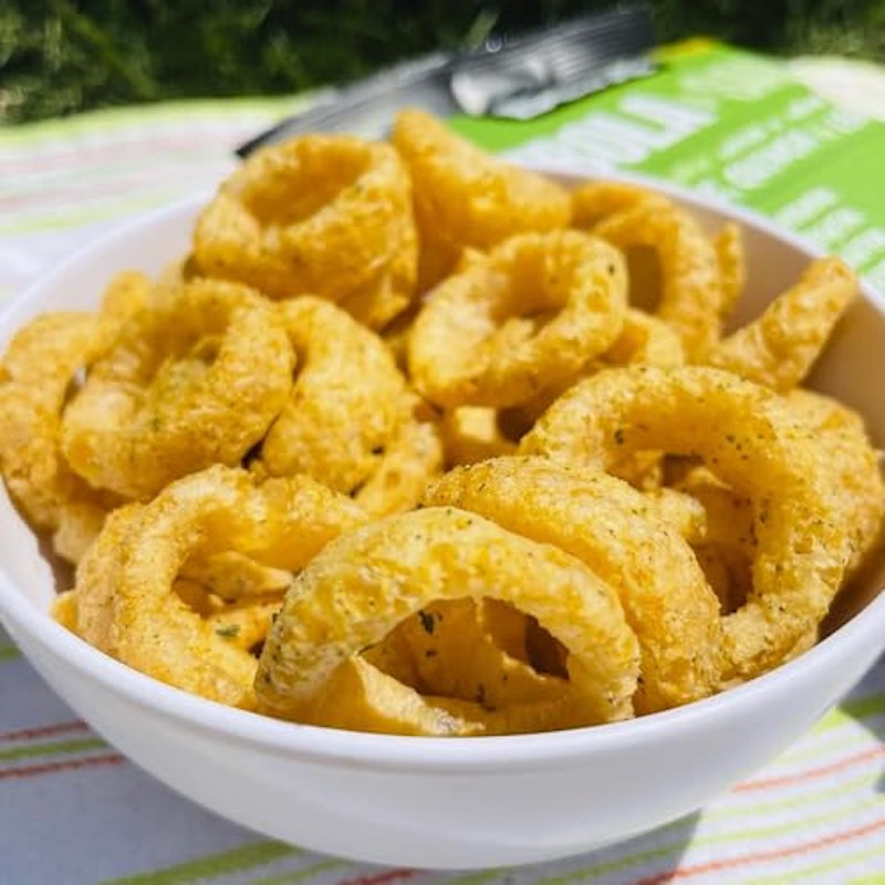 Salgadinho de Cebola e Salsa Sem Glúten Sem Leite Snack de Arroz Belive 3
