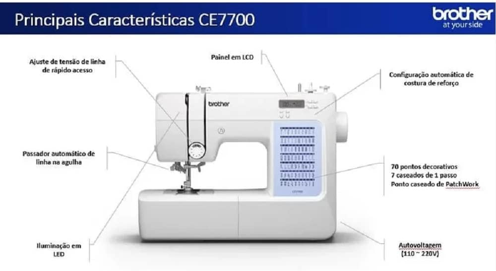Máquina de Costura Computadorizada 2