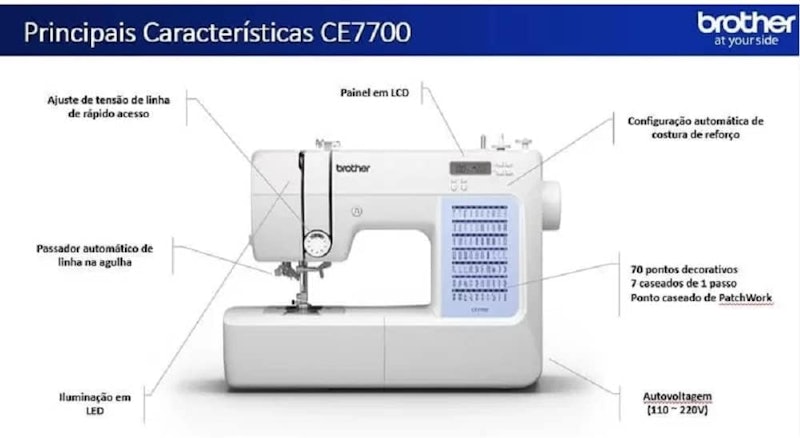 Máquina de Costura Computadorizada 2