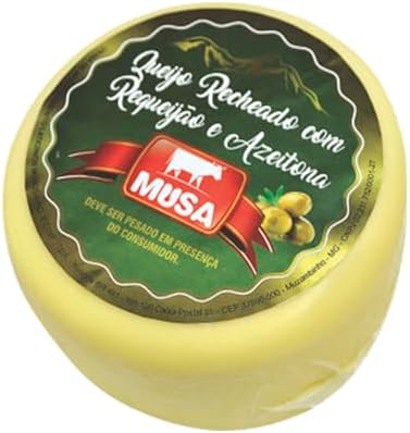 Queijo Minas Recheado com Requeijão e Azeitona 4