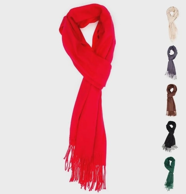 Cachecol Vermelho Adulto 2