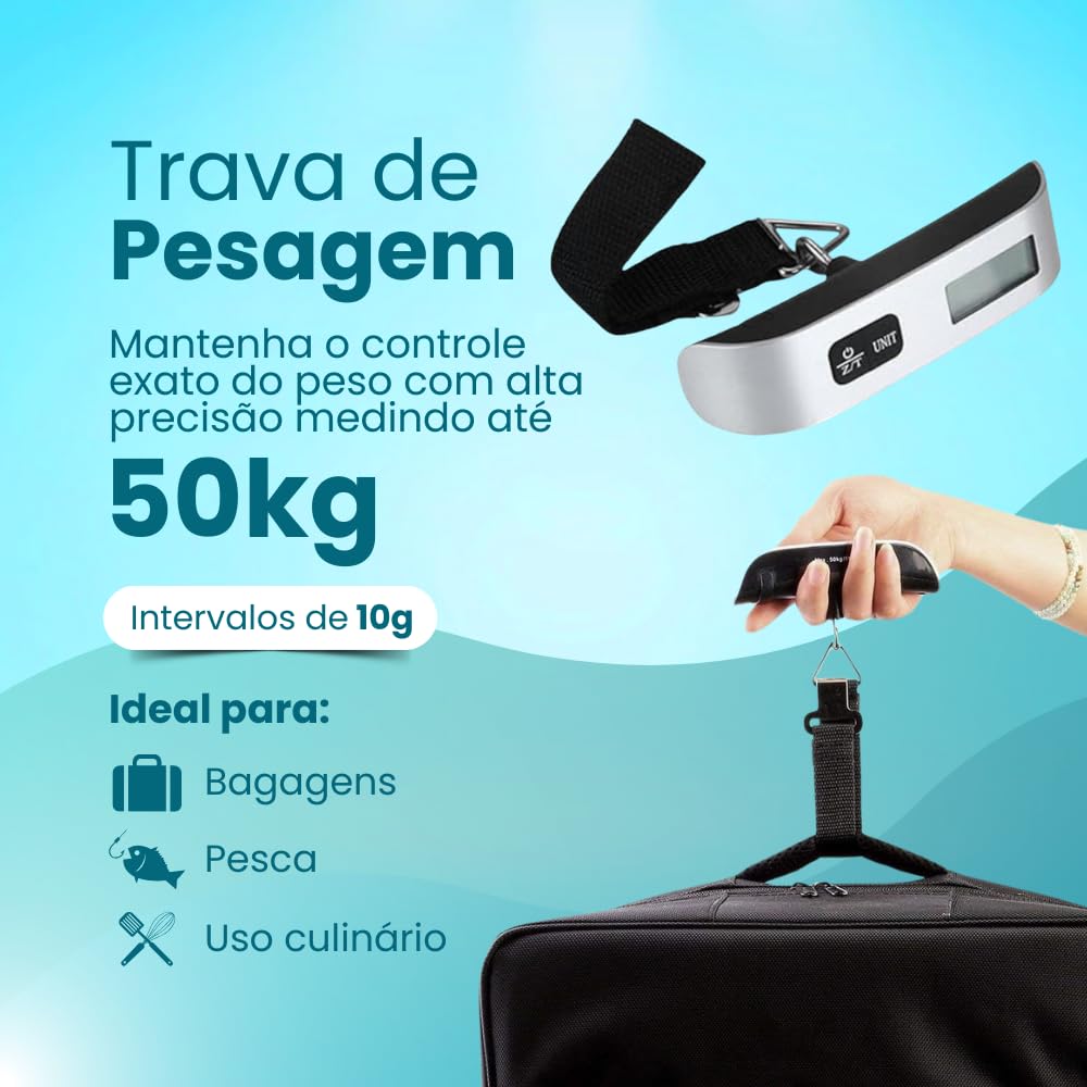 Balança de Mão Digital Portátil 4