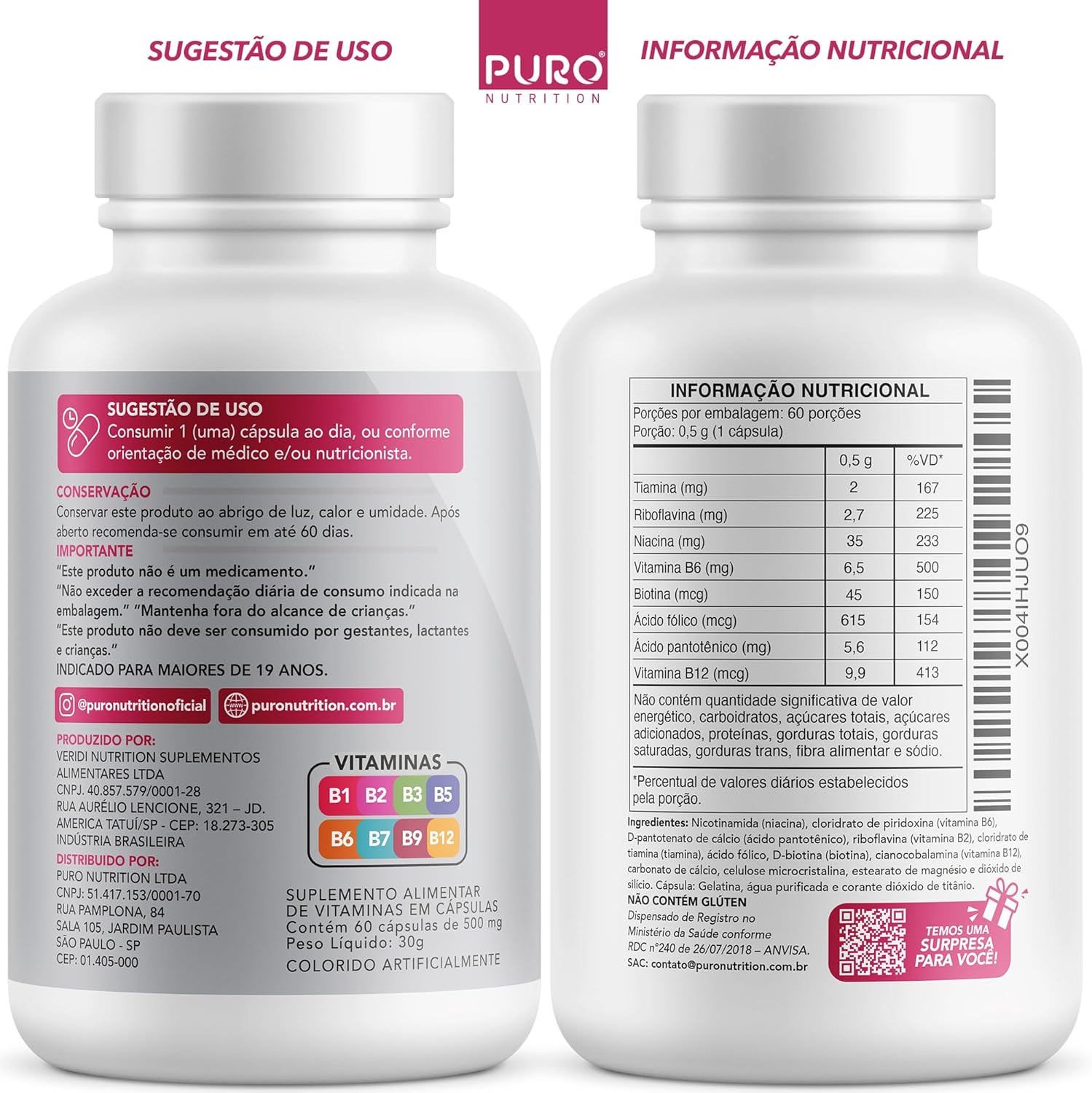 Biotina + 45 mcg 2
