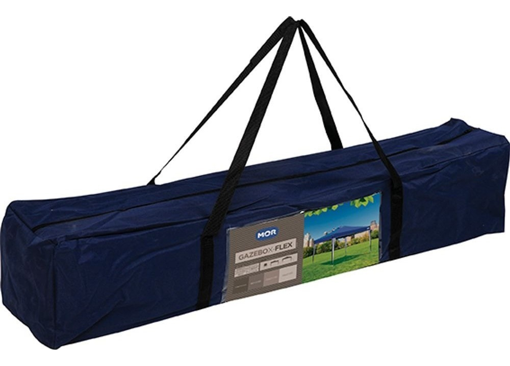 Gazebo X-Flex Oxford com Silvercoating Azul 3 x 3 m Mor 2