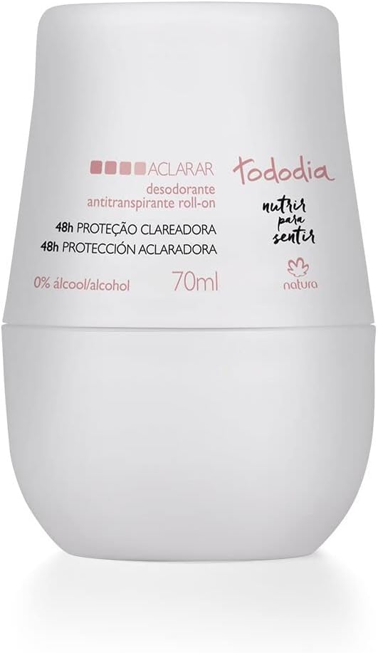 Desodorante Antitranspirante Roll-on Tododia Aclarar 1