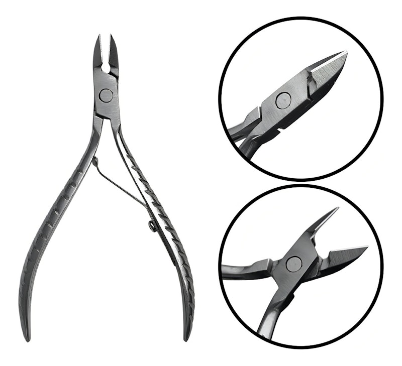 Alicate Desencravador de Unhas Cabo Chanfrado Aço Inox 1763B 2