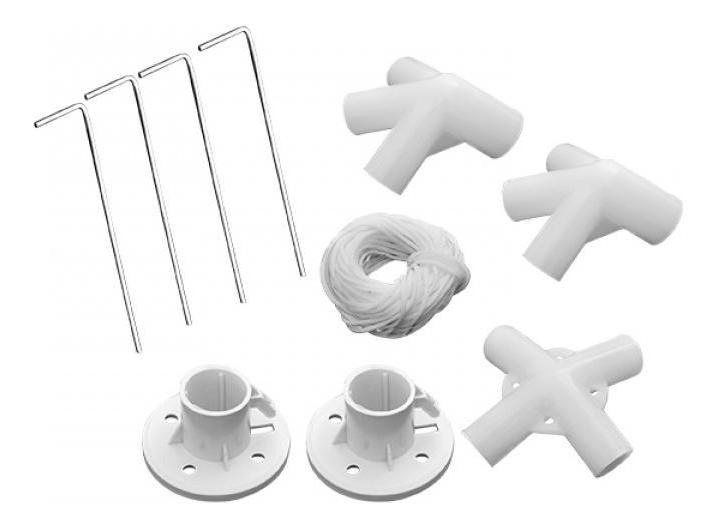 Gazebo Poliester Oxford com Silvercoating 3 x 3 m Mor 2