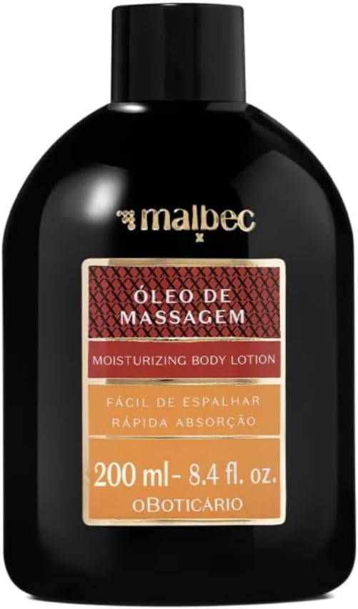 Óleo de Massagem Malbec Boticário 1