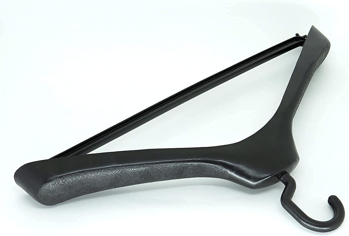 Cabide de Terno Anatômico Giratório Preto 4