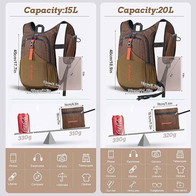 Mochila de Caminhada Pequena 4