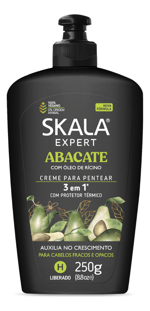 Creme para Pentear 3 em 1 Abacate Expert 1