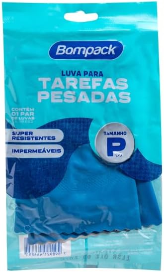 Luva Verniz Bompack Azul 1