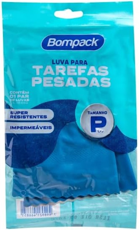 Luva Verniz Bompack Azul 1