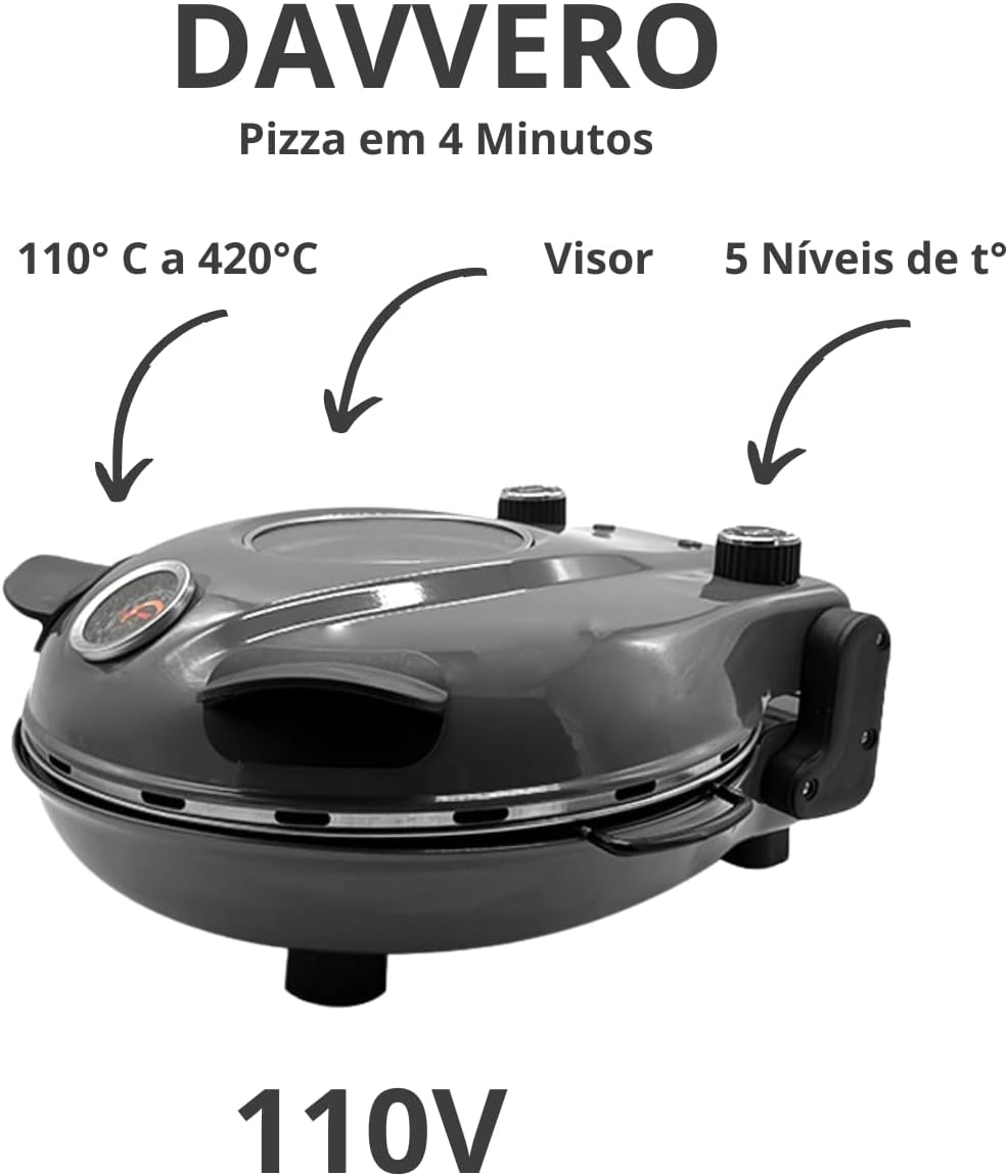 Forno de Pizza Elétrico Labravia 3