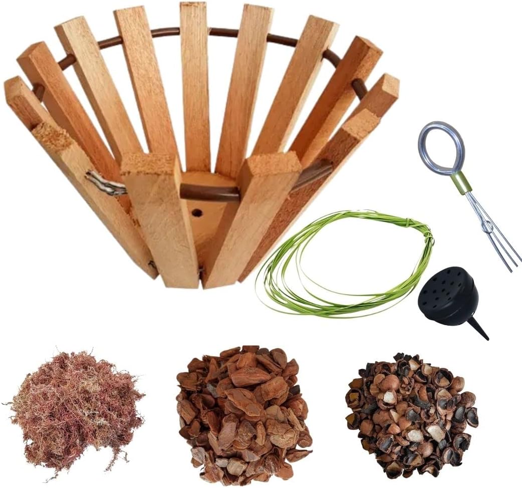 Cachepot de Madeiras para Plantas Redondo 1
