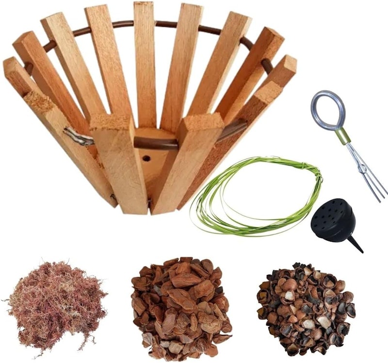 Cachepot de Madeiras para Plantas Redondo 1