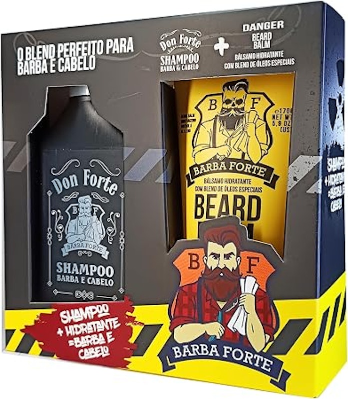 Combo Barba e Cabelo Don Forte + Beard Balm Danger 1