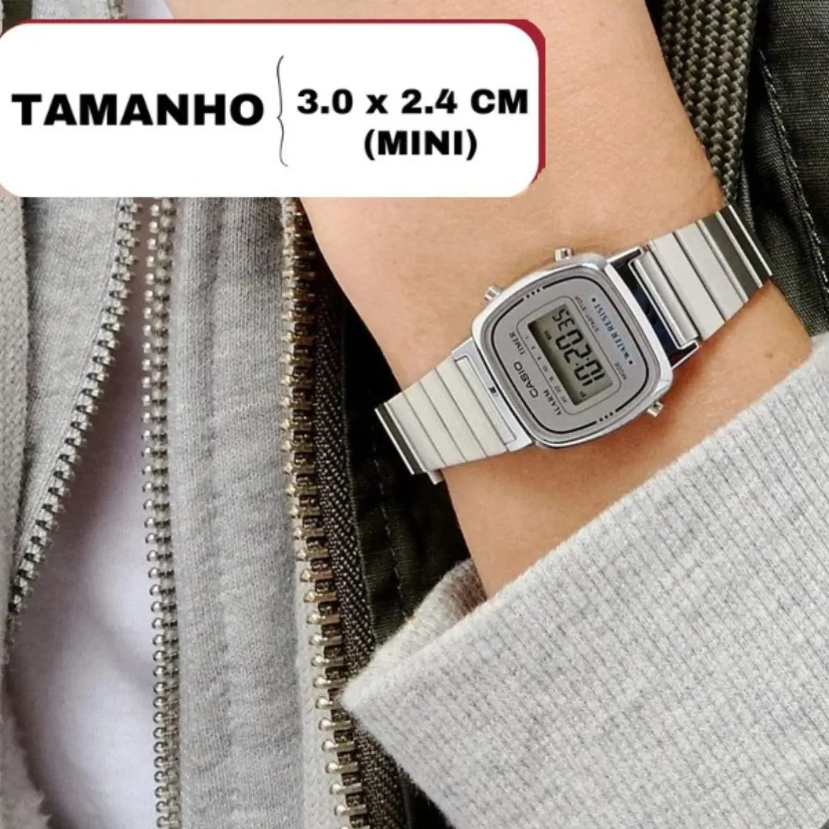 Relógio Casio Vintage LA670WA-7 3