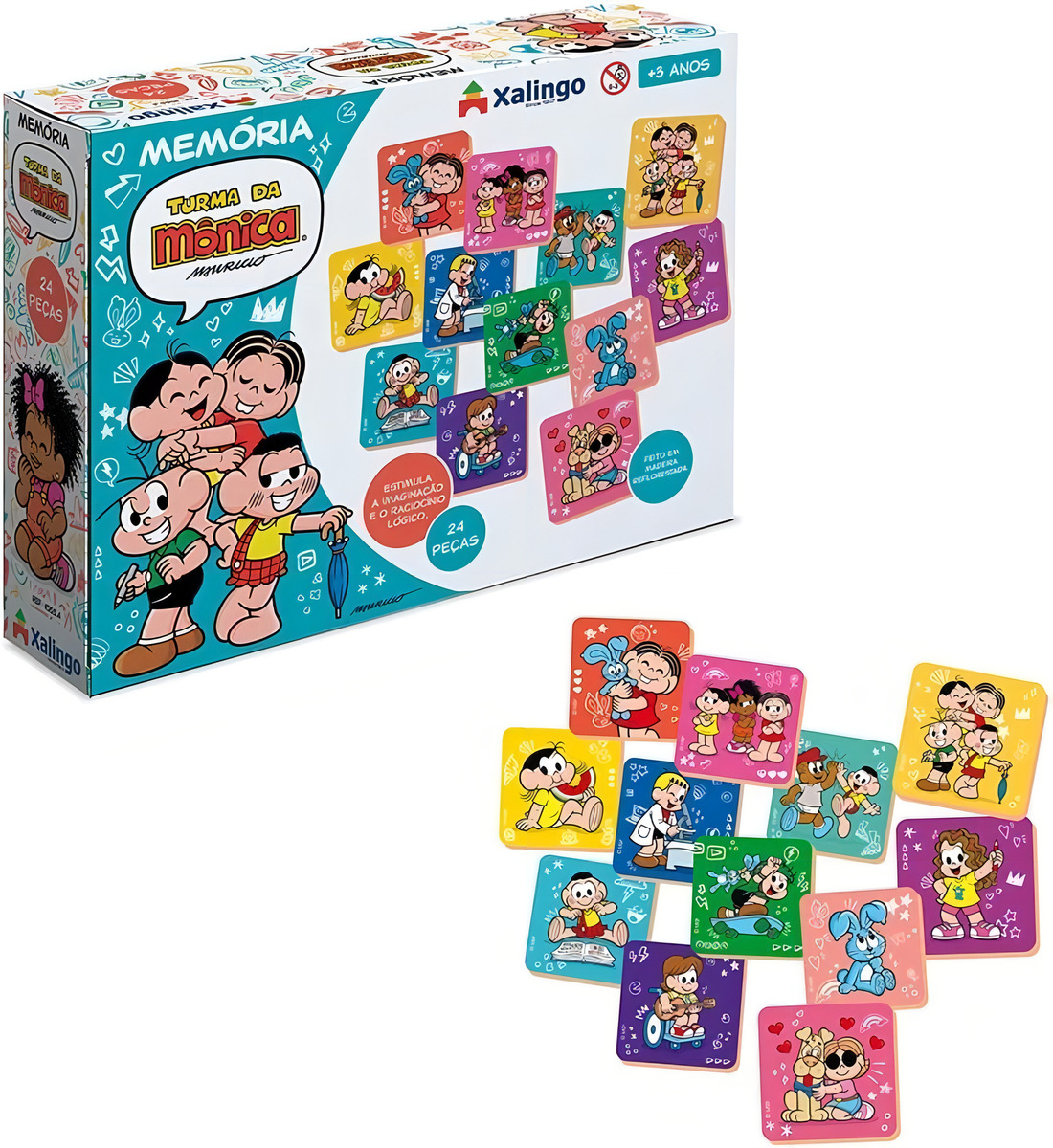 Jogo da Memória Turma da Mônica  1