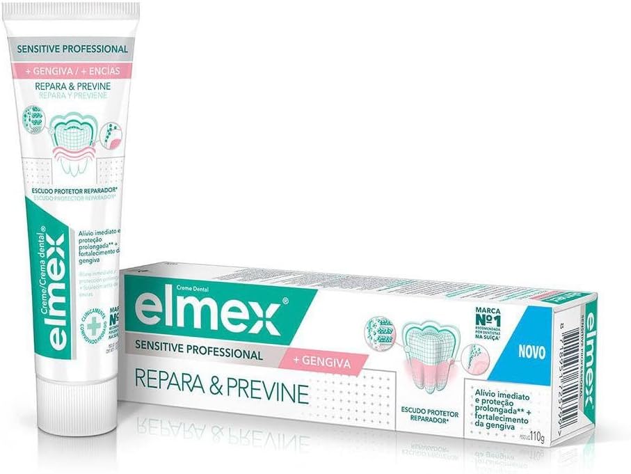 Creme Dental para Sensibilidade Elmex Sensitive Professional + Gengiva 1