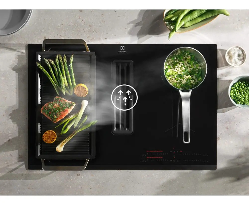 Cooktop de Indução 2 em 1 com Coifa Integrada Expert 3