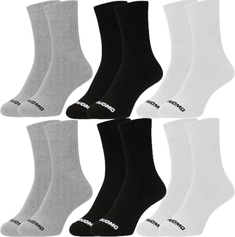 Kit 6 Pares Meia Masculino Cano Alto Algodão 1