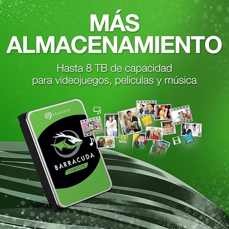 HD Interno Barracuda Seagate Compute HDD 3,5 4 TB 4