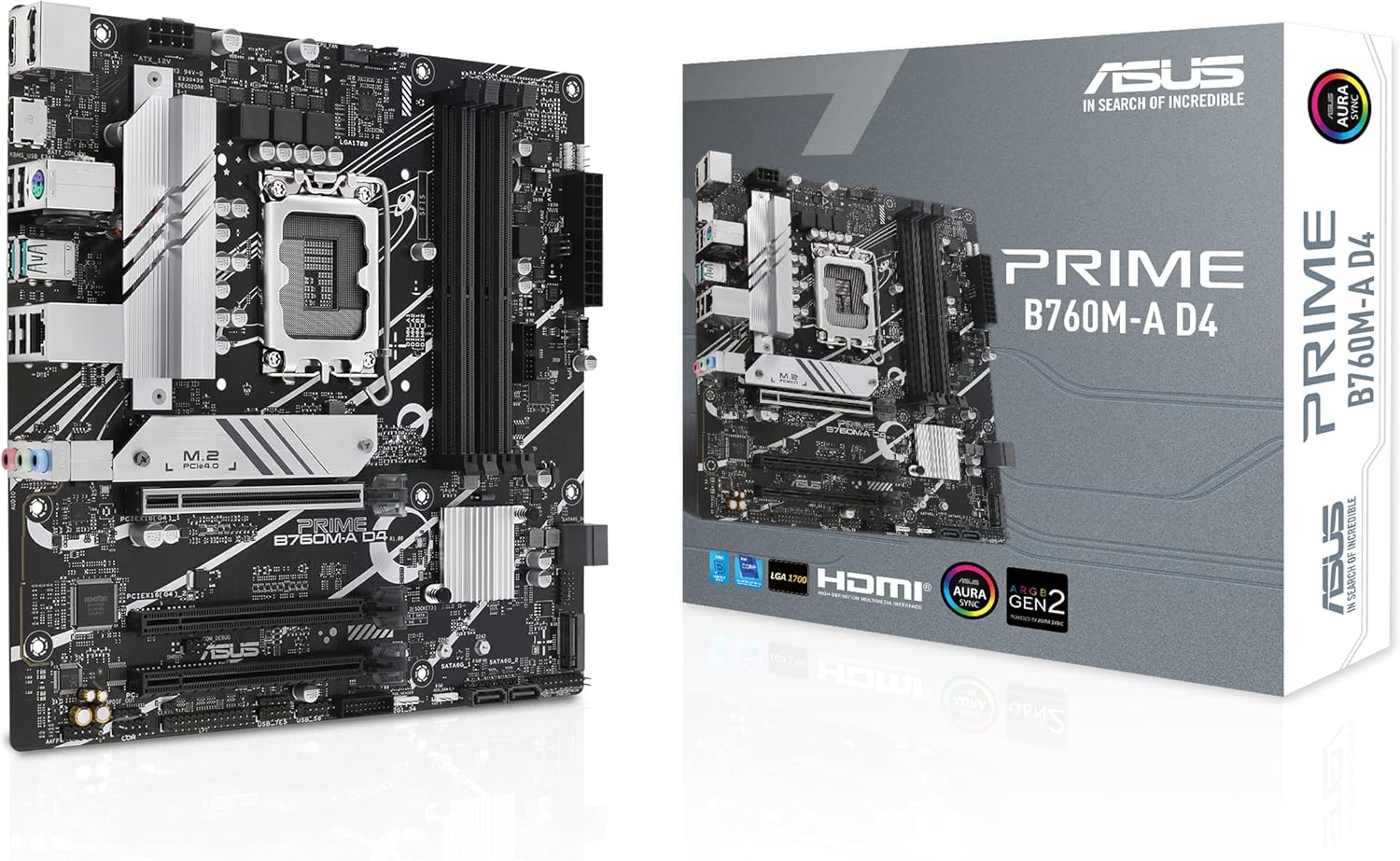 Placa-Mãe ASUS Prime B760M-A 1