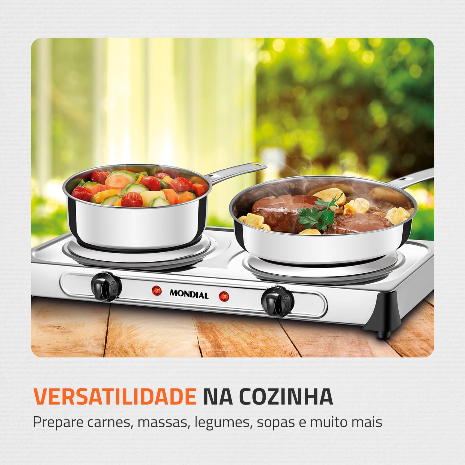 Fogão Elétrico Fast Cook Due 3