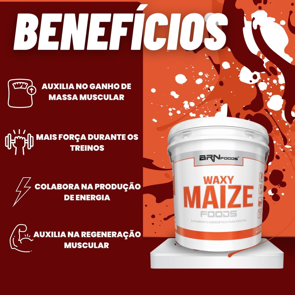 Waxy Maize Balde 4 kg BRN Foods 3