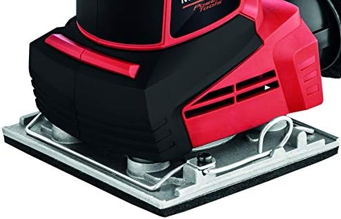 Lixadeira Orbital de 1/4 de Lixa Mondial Vermelho 250 W 4