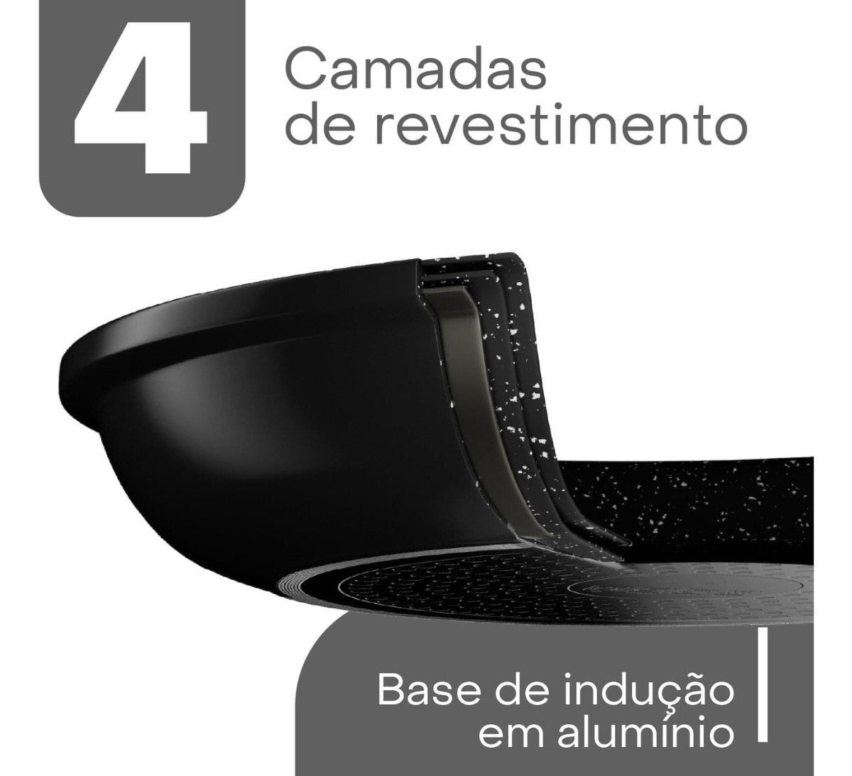 Frigideira de Indução em Alumínio 4