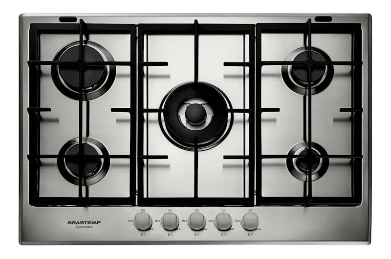 Cooktop 5 Bocas Gourmand Inox 1