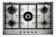 BRASTEMP Cooktop 5 Bocas Gourmand Inox 1