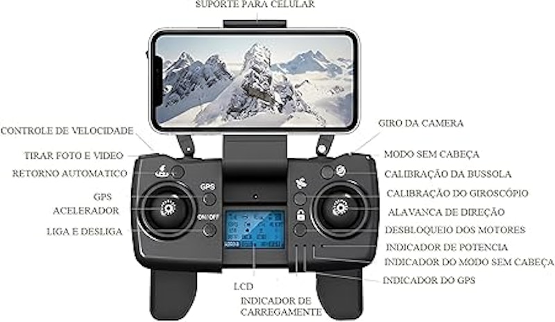Drone Grande Lyzrc L900 Pro GPS 4K 5