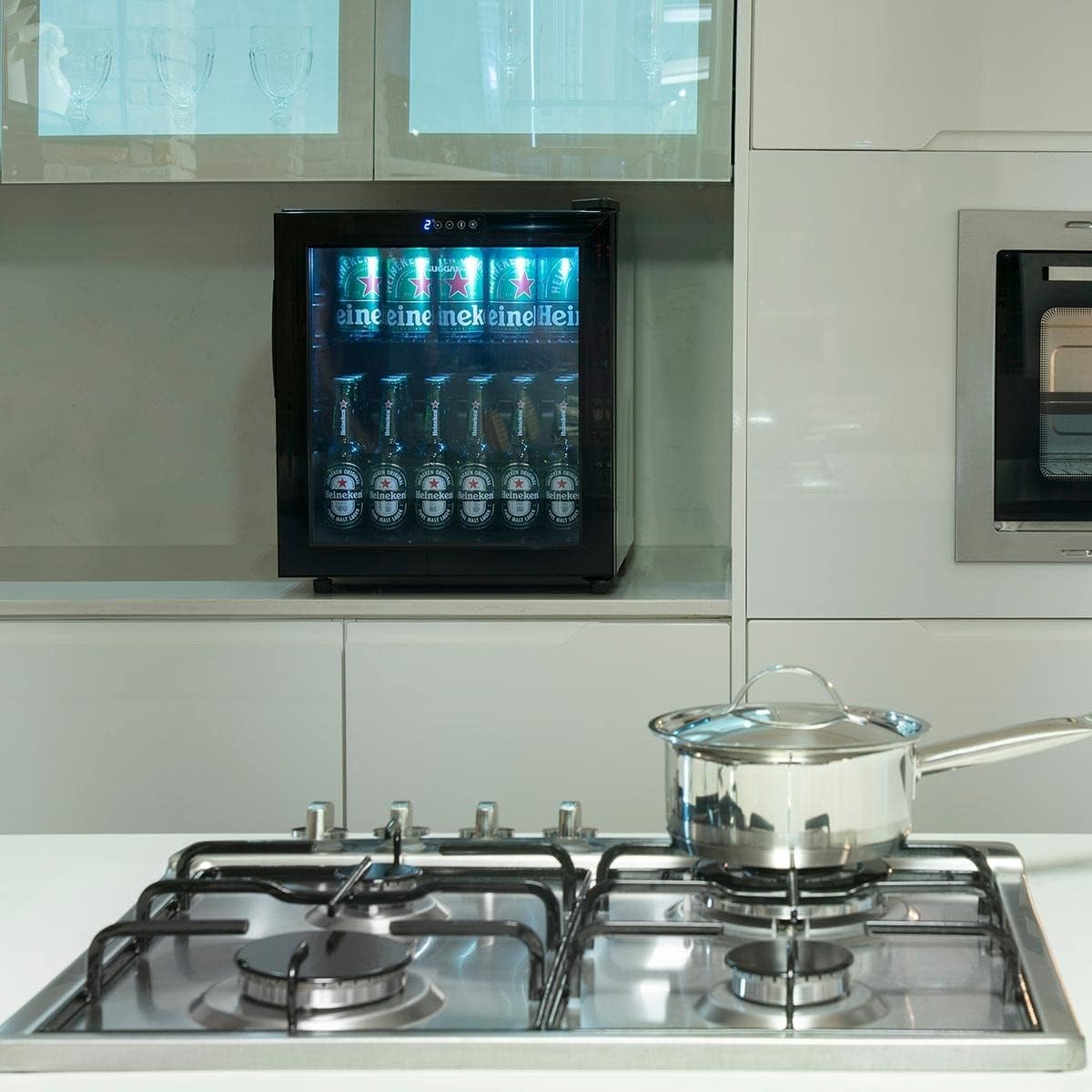 Fogão de Mesa Cooktop 4 Bocas Aço Inox à Gás Suggar 4